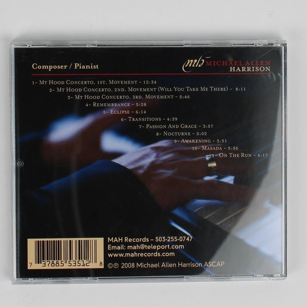Michael Allen Harrison Self Titled Music CD 2008 MAH Records