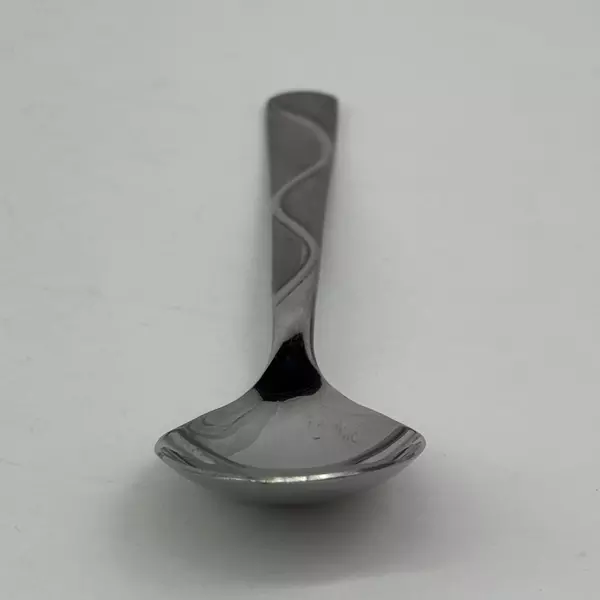 Eldan Oval Soup Spoon ELD2-Black Handle Design Stainless Steel 7.5 Made in Japan