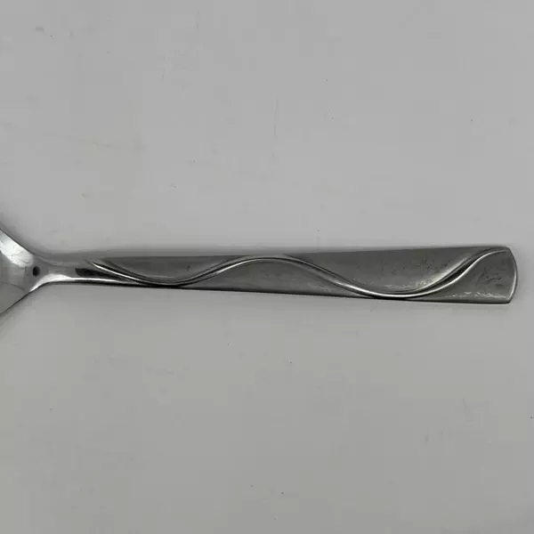 Eldan Oval Soup Spoon ELD2-Black Handle Design Stainless Steel 7.5 Made in Japan