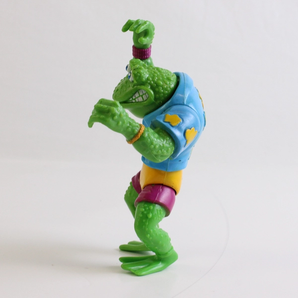 1989 Playmates Genghis Frog TMNT Action Figure No Accessories