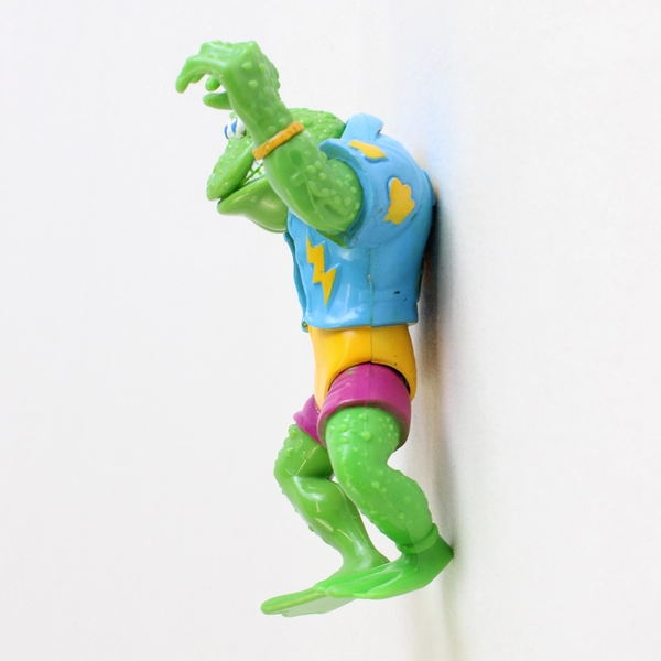 1989 Playmates Genghis Frog TMNT Action Figure No Accessories