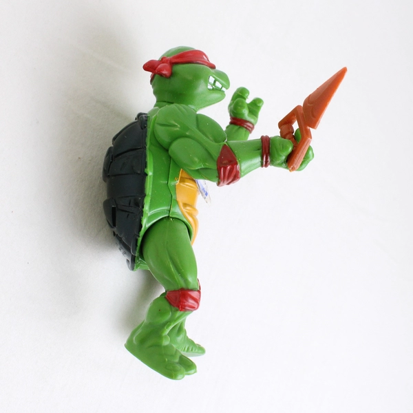 1988 Playmates Toys Raphael TMNT Action Figure Missing Accessories