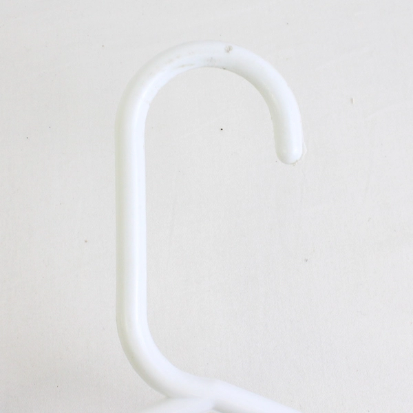 Lot of 10 White Traditional Clothing Hangers