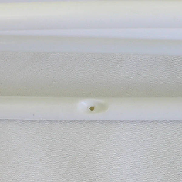 Lot of 10 White Traditional Clothing Hangers