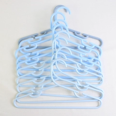 Lot of 10 Variety of Blues Child Clothing Hangers