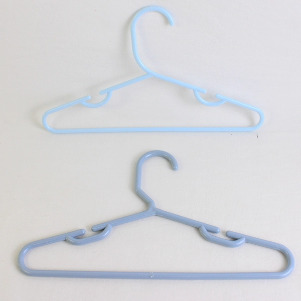 Lot of 10 Variety of Blues Child Clothing Hangers