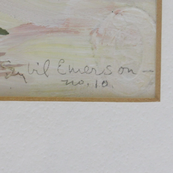 Grand Basin by Sybil Davis Emerson Signed Framed Original Painting