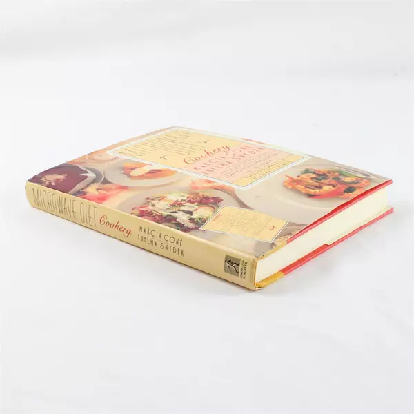 Microwave Diet Cookery 1988 Hardcover Cookbook Thelma Snyder Marcia Cone