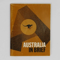 Australia In Brief A Mini Travel Guide 1972 28th Edition Paperback