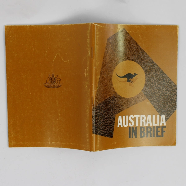 Australia In Brief A Mini Travel Guide 1972 28th Edition Paperback
