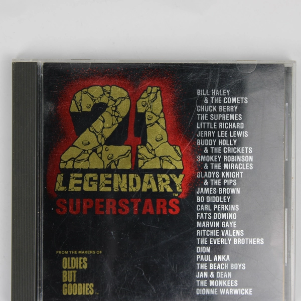 21 Legendary Superstars Music CD Various Artists Original Sound Entertainment