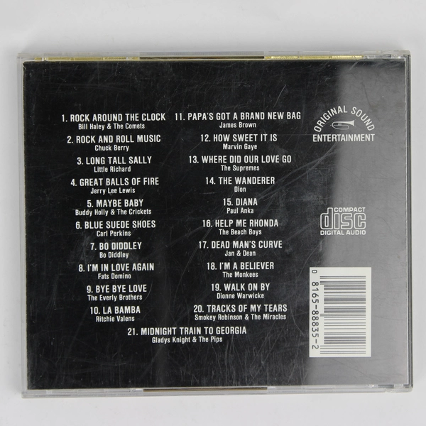 21 Legendary Superstars Music CD Various Artists Original Sound Entertainment