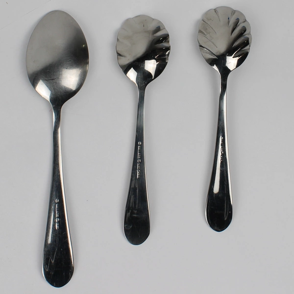 Lot Of 3 Wallace Silver Continental Classic (Stainless) Flatware Assorted Spoons