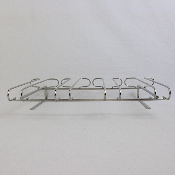Unbranded Under Cabinet Stemware Wine Glass Rack Silver Metal