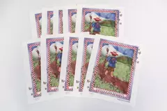 Club Lot of 10 Iron-On Transfer Red Hat Sisterhood of Purple Life's Journey Jody