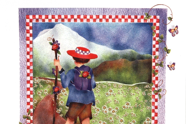 Club Lot of 10 Iron-On Transfer Red Hat Sisterhood of Purple Life's Journey Jody