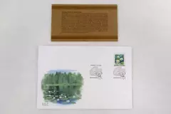 1996 Finland Water Lilies FDC First Day Cover Philatelic Profile Mint