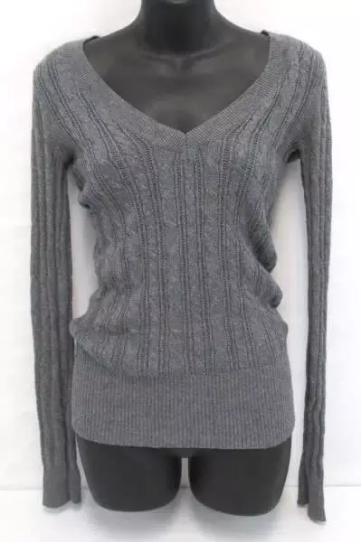 Lot of 2 Women's Knit Sweaters: American Eagle & H&M Size Small, Pre-Owned