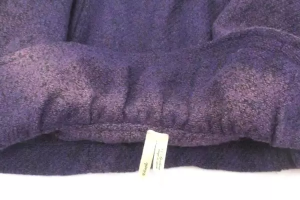 Event Purple Wool Blend Peacoat Jacket Girls' Small Flared Sleeves Buttons