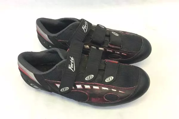 Forte Men's Black an Red Cycling Shoes Size 8 CR300
