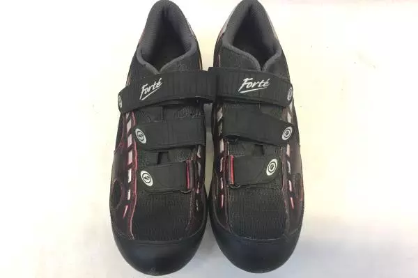 Forte Men's Black an Red Cycling Shoes Size 8 CR300