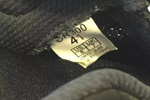 Forte Men's Black an Red Cycling Shoes Size 8 CR300