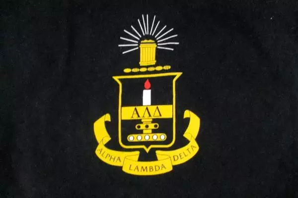 Alpha Lambda Delta T-Shirt Adult Large Black Short Sleeve 2015-2016