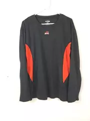 ProEdge Men's Gray & Orange OSU Beavers Long Sleeve Sweater Shirt Size L