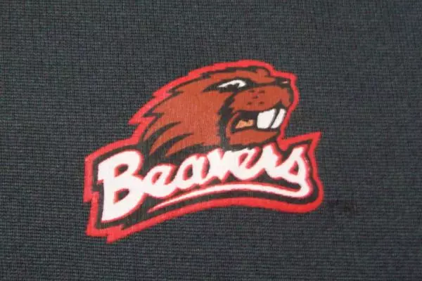 ProEdge Men's Gray & Orange OSU Beavers Long Sleeve Sweater Shirt Size L