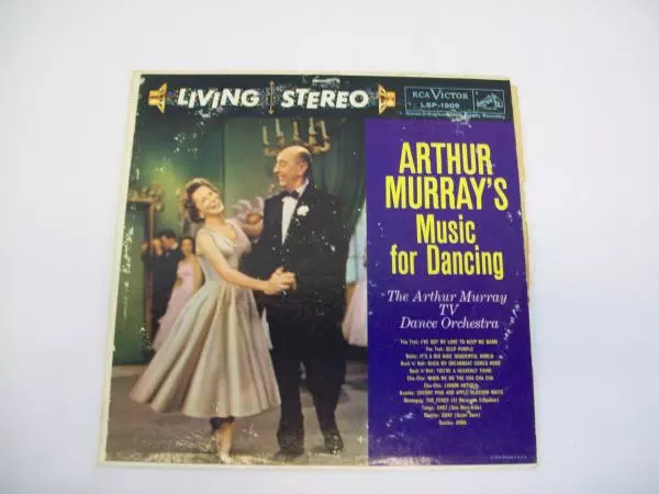 Arthur Murray's Music for Dancing RCA Victor 1958 Vinyl Record