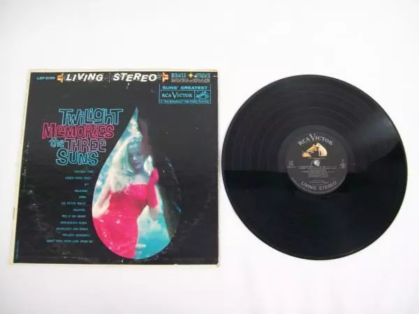 Twilight Memories The Three Suns Vinyl Record 1960 12in 33RPM RCA Victor