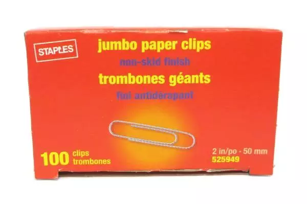 Lot of Office Supplies: Swingline Stapler, Paper Clips, Fasteners, Receipt Paper