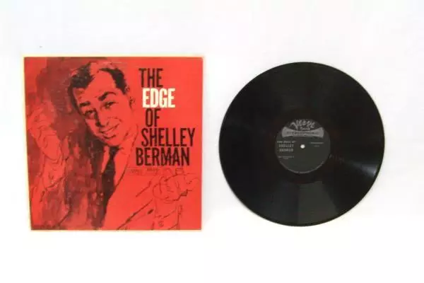 Lot of 2 Shelley Berman Vinyl Records - "Outside" & "The Edge" 1960