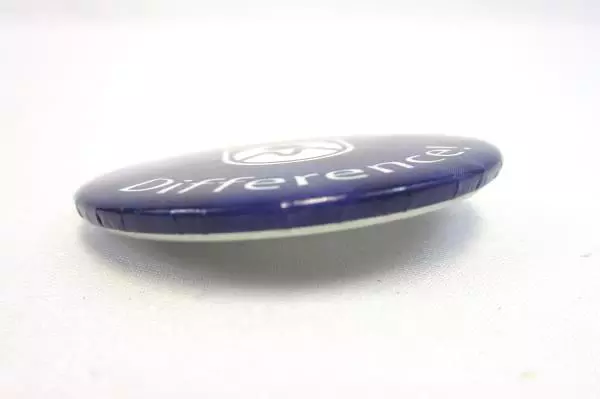 2002 Baudville Making The Difference Purple Tie-Dye Button Pin 1.75"