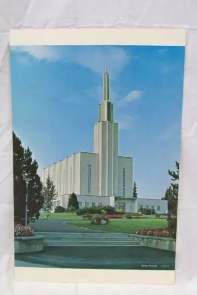 Lot Of 4 Lithographs Of Mormon Temples LDS 17" x 11" Swiss,London, And Other