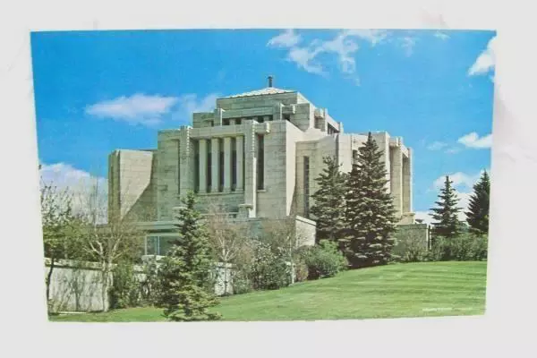 Lot Of 4 Lithographs Of Mormon Temples LDS 17" x 11" Swiss,London, And Other