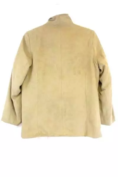 London Fog Women's Tan Quilted Jacket Full Zip XS - Great Pre-Owned Condition