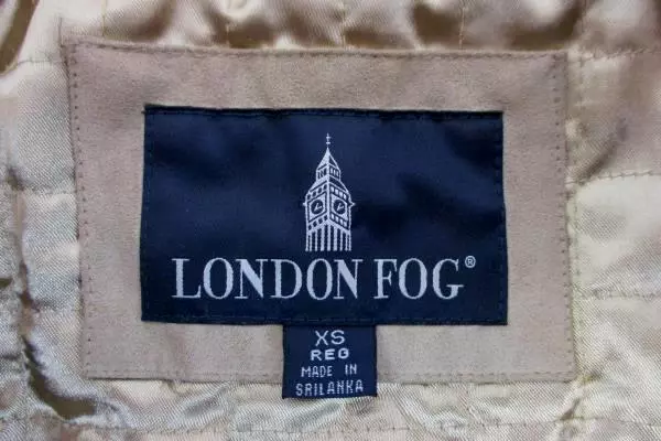 London Fog Women's Tan Quilted Jacket Full Zip XS - Great Pre-Owned Condition