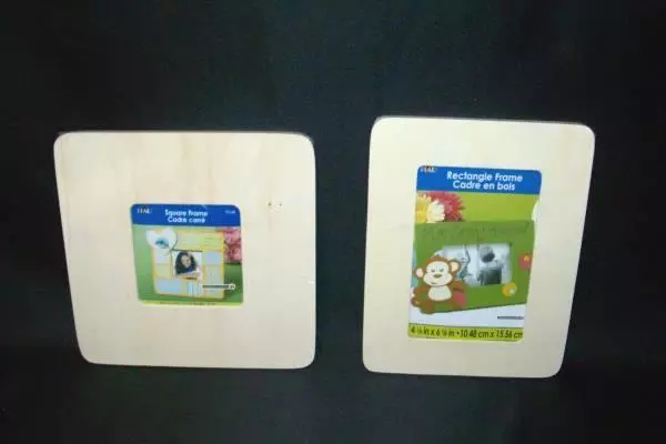 Set of 2 Paint Your Own Picture Frames ~ DIY