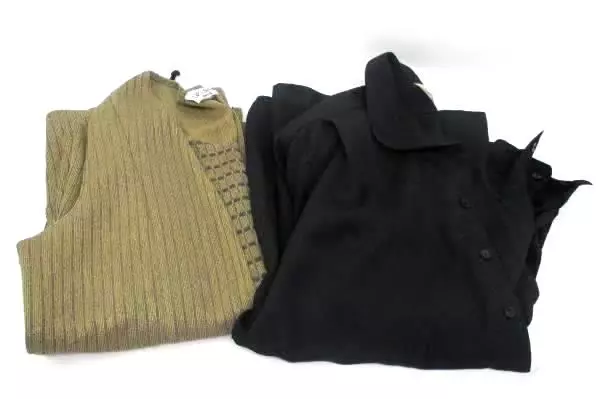 Lot of 2 Women's Size 12 Tops Dress Savvy NY & Kathie Lee Blouse Pre-Owned