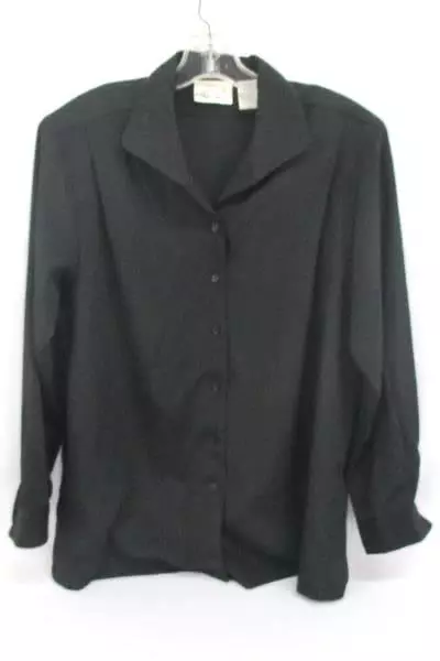 Lot of 2 Women's Size 12 Tops Dress Savvy NY & Kathie Lee Blouse Pre-Owned