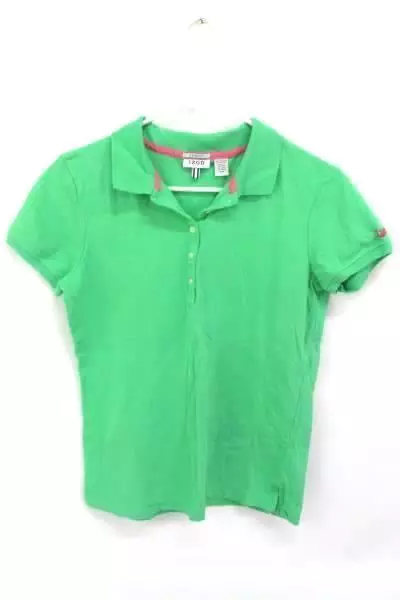 Lot of 2 Women's Size M IZOD & St Johns Bay Collared Tees - Great Condition