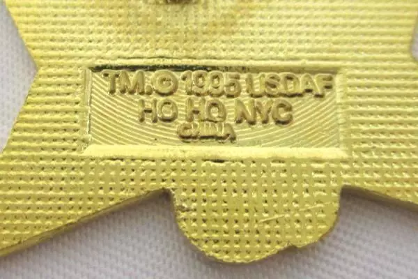 1995 Gold Tone Enamel Lapel Pin - Triumph of the Human Spirit Flag Phoenix