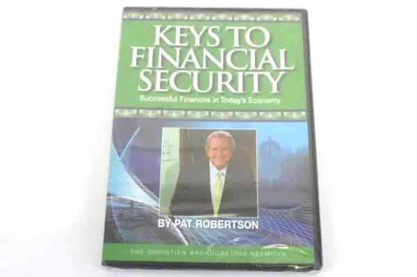 CBN DVD Keys to Financial Security by Pat Robertson New Sealed 2008 Edition