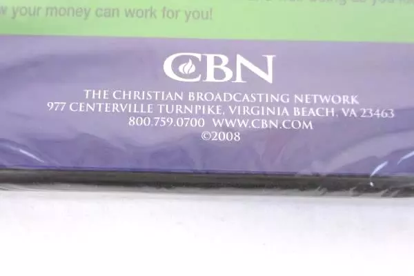 CBN DVD Keys to Financial Security by Pat Robertson New Sealed 2008 Edition