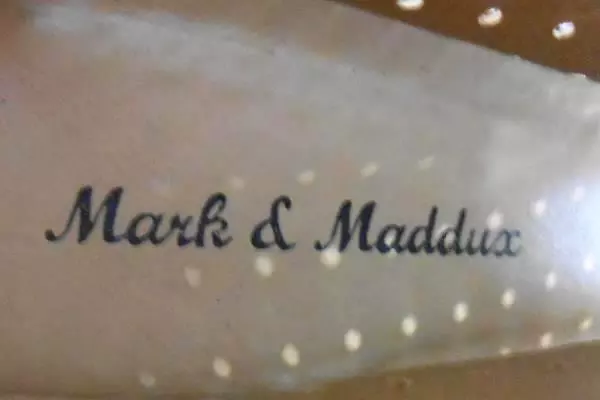 Mark & Maddux Brown Ankle Cuff Wedge Sandals Size 9 Open-Toe Heels