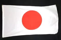 Japan Flag 35"x60" Polyester with Grommets - Vintage Collectible