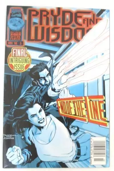 Lot of Two Marvel Comic Books Featuring X-men Pryde and Wisdom
