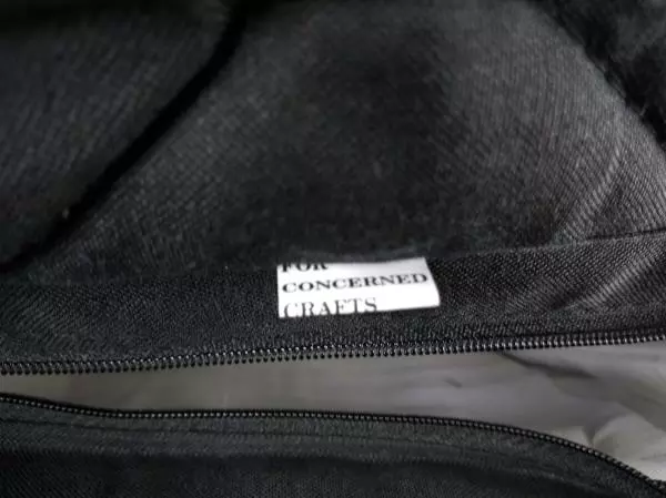 New Large Crossbody Bag Black Boho Festival Guatemalan Hand Woven Mochila 