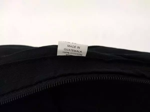 Guatemalan Crossbody Bag Hand Woven Mochila Large Concerned Crafts Black New